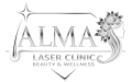 Almas Laser Clinic - Main Logo Updated - White