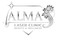 Almas Laser Clinic - Main Logo Updated - White